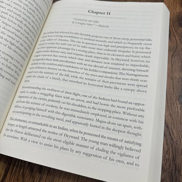 The Last Of The Mohicans James Fenimore Cooper Large Print - Picture 5 of 7